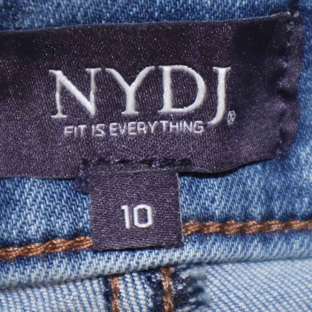 NYDJ Marilyn Straight Blue Medium Wash Jeans Women's Size 10 and 12 - Picture 7 of 16